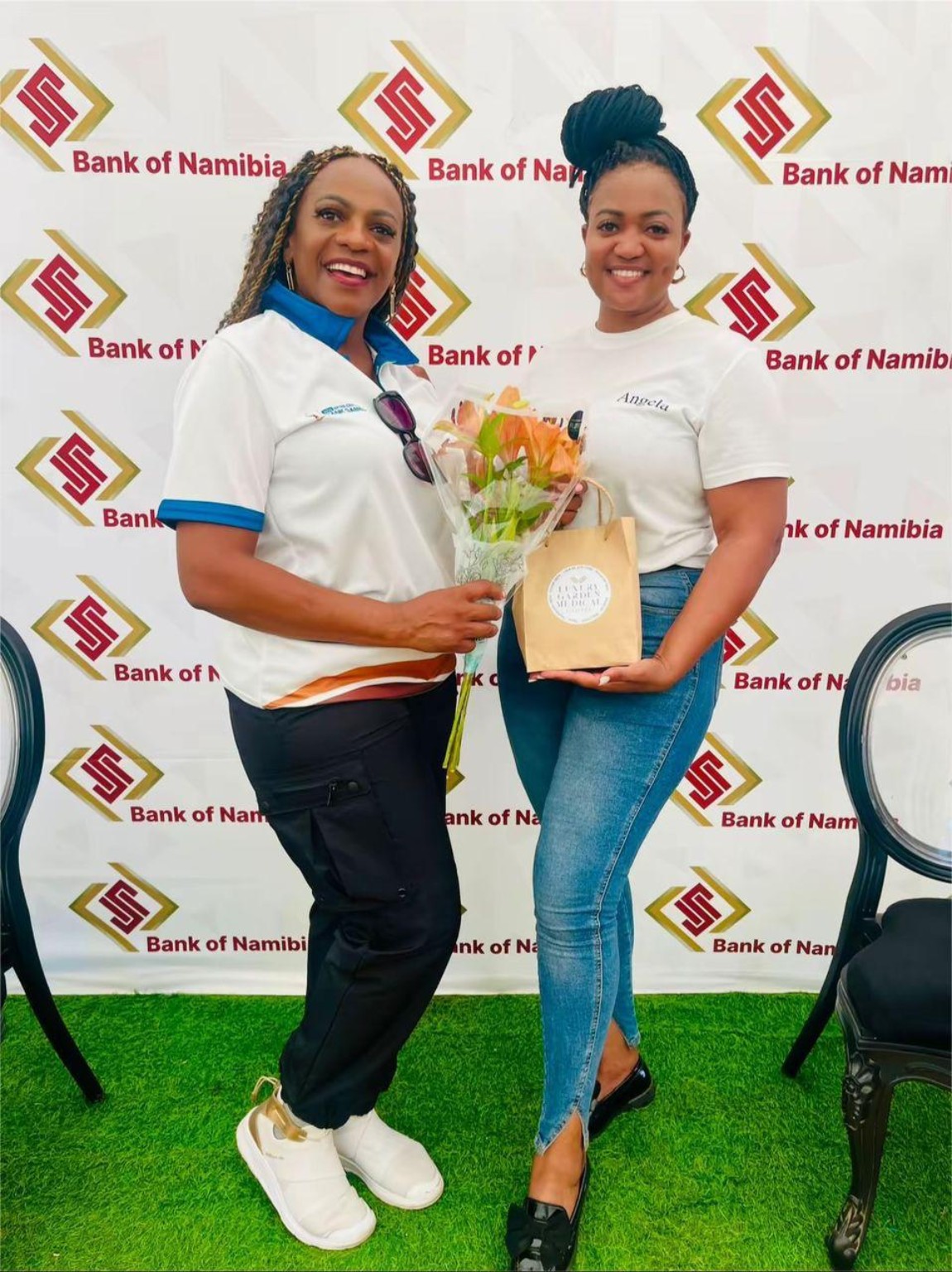 Luxury Garden Medical Centre at a Bank of Namibia event