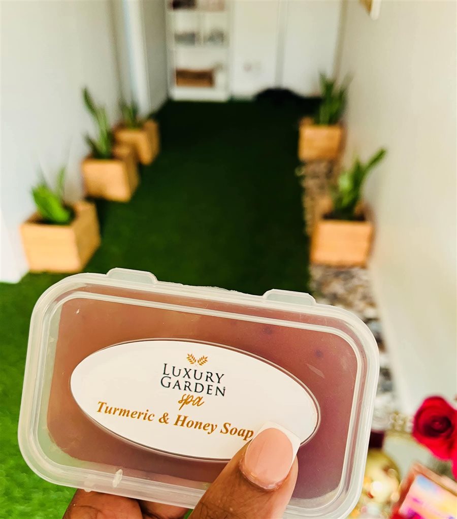 Luxury Garden Turmeric and Honey Soap